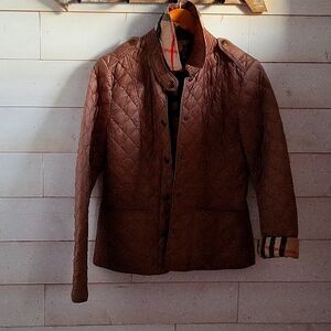 Burberry quilted jacket